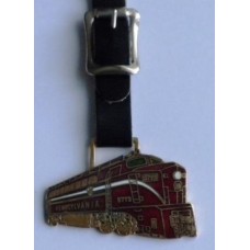 Pennsylvania Railroad Enameled Pocket Watch Fob.